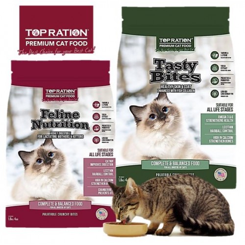 Top Ration All Life Stages Dry Cat Food 1.8kg